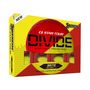 Srixon Q-Star Tour Divide Yellow/Red