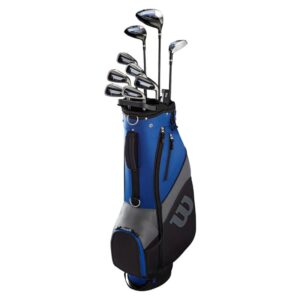 Wilson 1200 TPX Men Full Golf Set Graphite/Steel Extra Long-Right