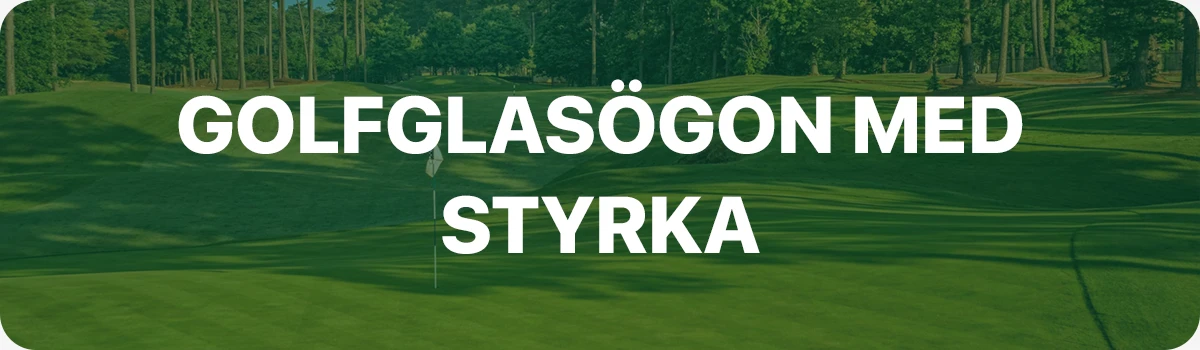 Golfglasögon med styrka