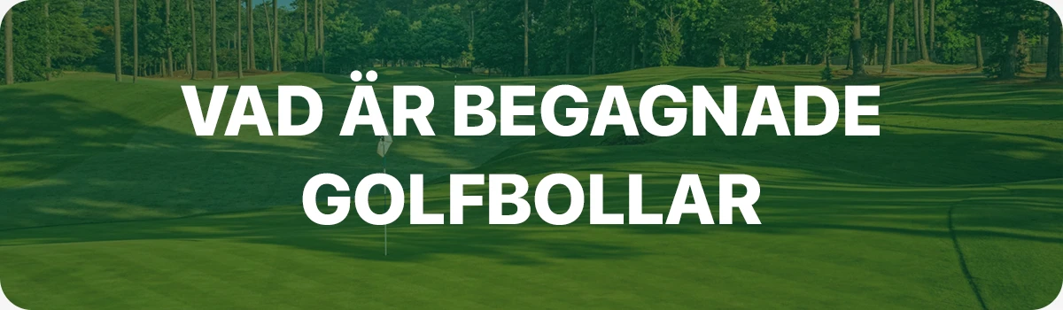 Väd är begagnade golfbollar